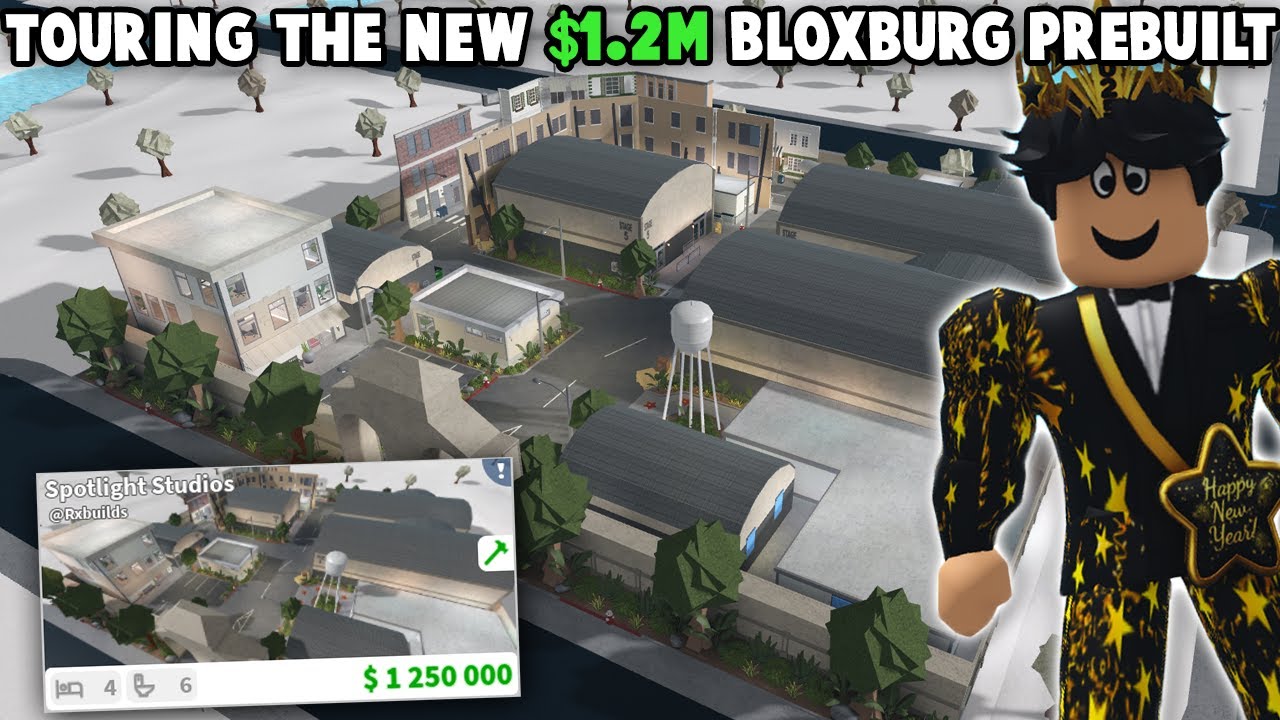 ТУР ПО НОВОЙ КИНОСТУДИИ BLOXBURG UPDATE, ПОСТРОЕННОЙ ЗА 1,2 МЛН ДОЛЛАРОВ