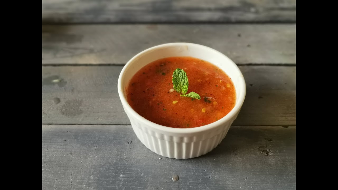 SALSA for Arabic rice | Mandi Sauce | Tomato SALSA | صلصة الدقوس السعودي للكبسة والمندي