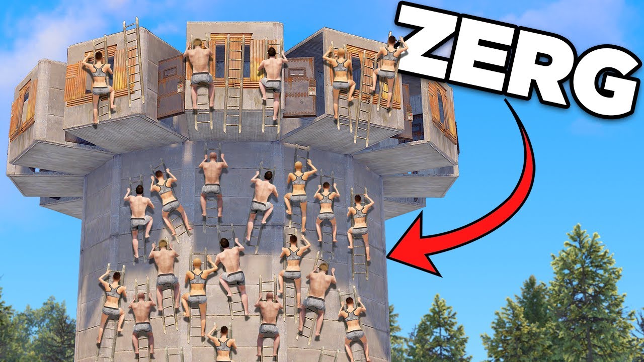 Griefing Roof Campers with a Zerg