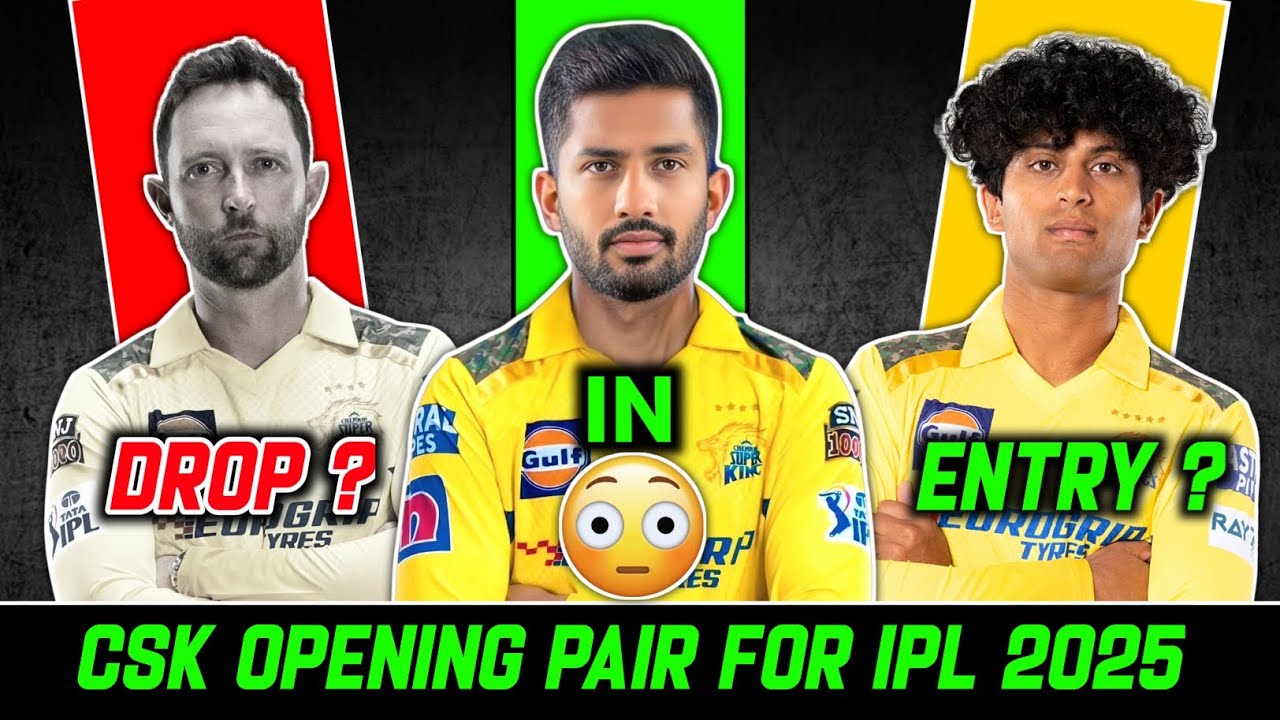 Csk Opener Batsman For Ipl 2025 ✅ | Devon Conway And Rachin Ravindra  Who Should Play 🔥