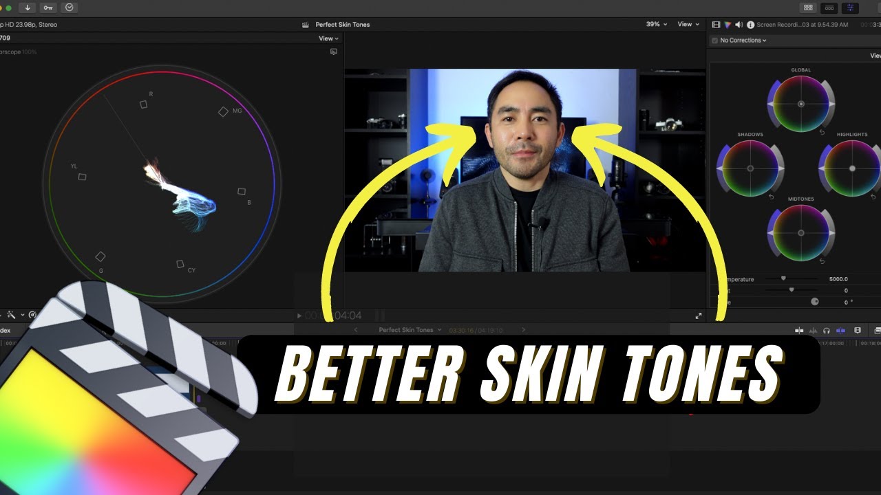 How to get Perfect Skin Tones in FCPX | Tutorial