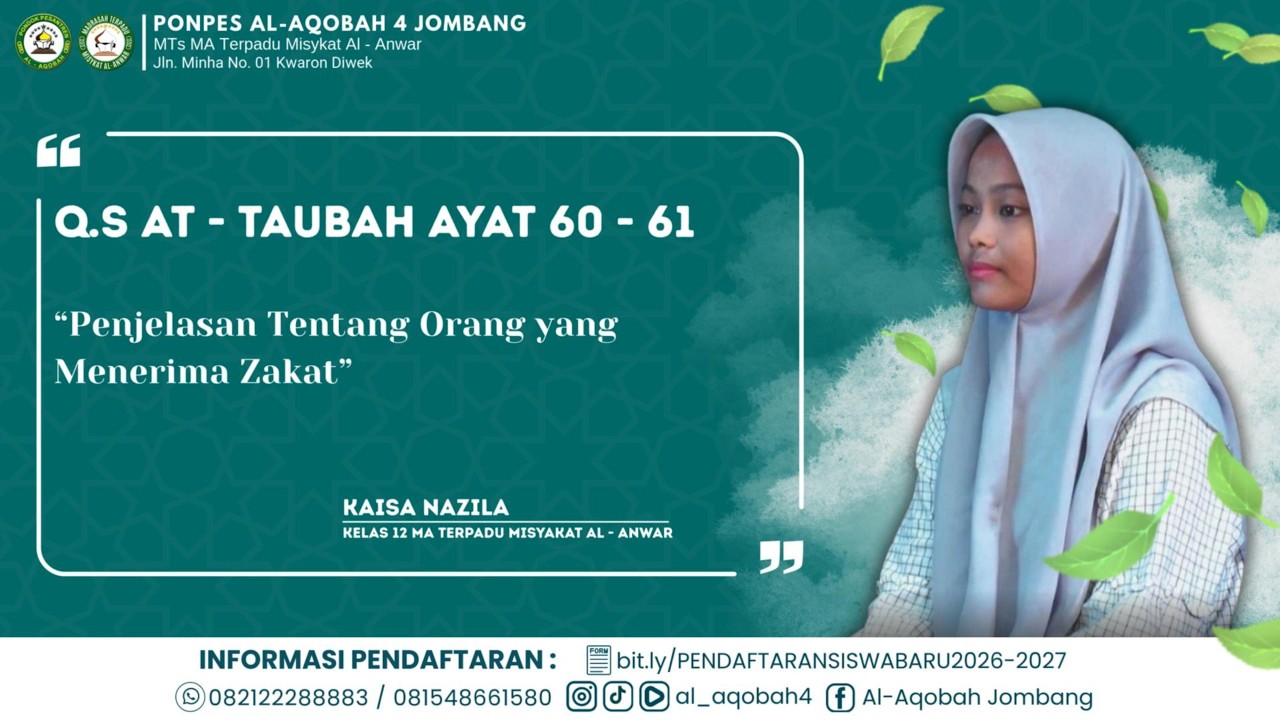 Tartil Merdu Q.S At - Taubah Ayat 60 - 61 / Penjelasan Tentang Zakat / Kaisa Nazila