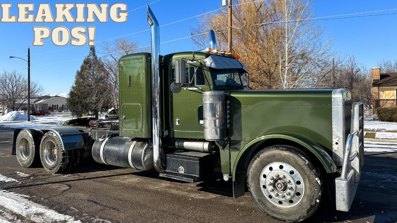 Fixing Peterbilt 379 Leaks - Peterbilt 379 Build Part 9