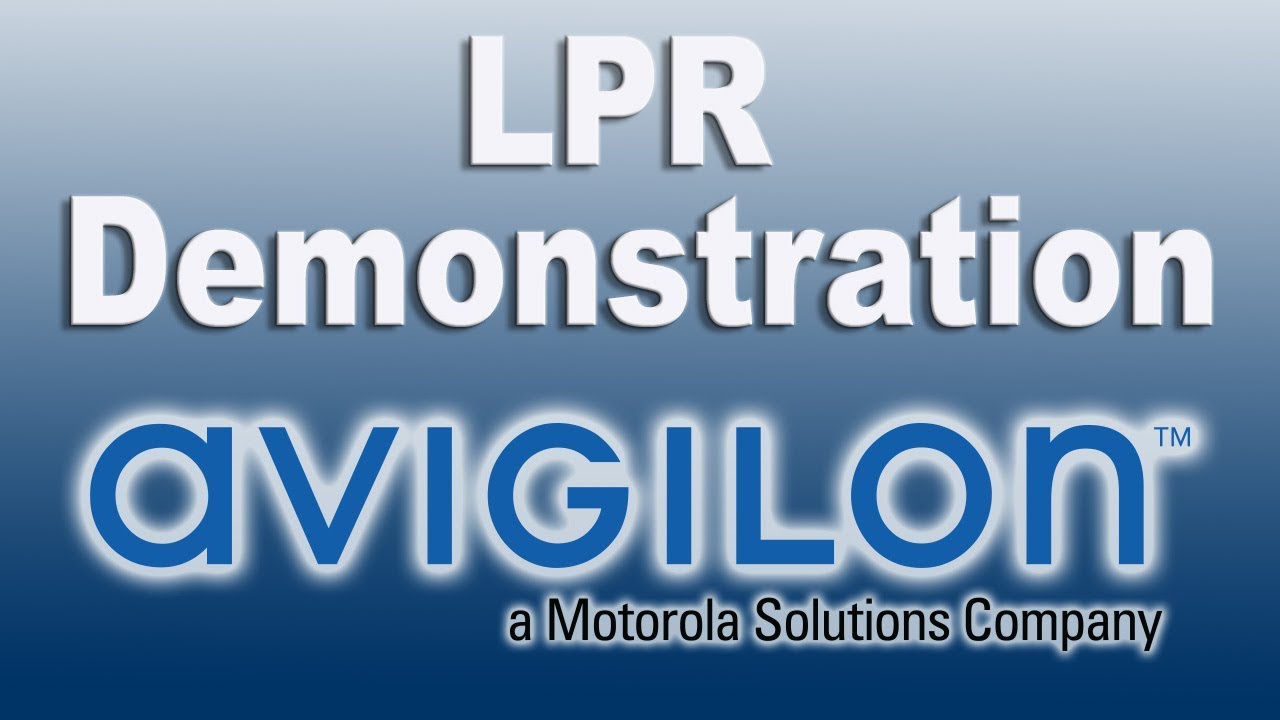 Avigilon LPR Demonstration in ACC7 (ISC West 2019)