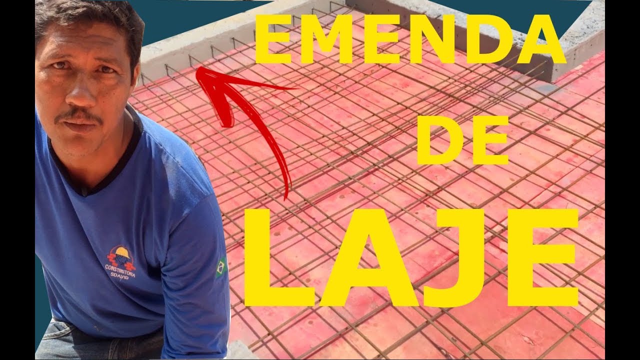SABE COMO EMENDAR LAJE? NÃO PERCA O VÍDEO E VEJA COMO FAZER LAJE MACIÇA