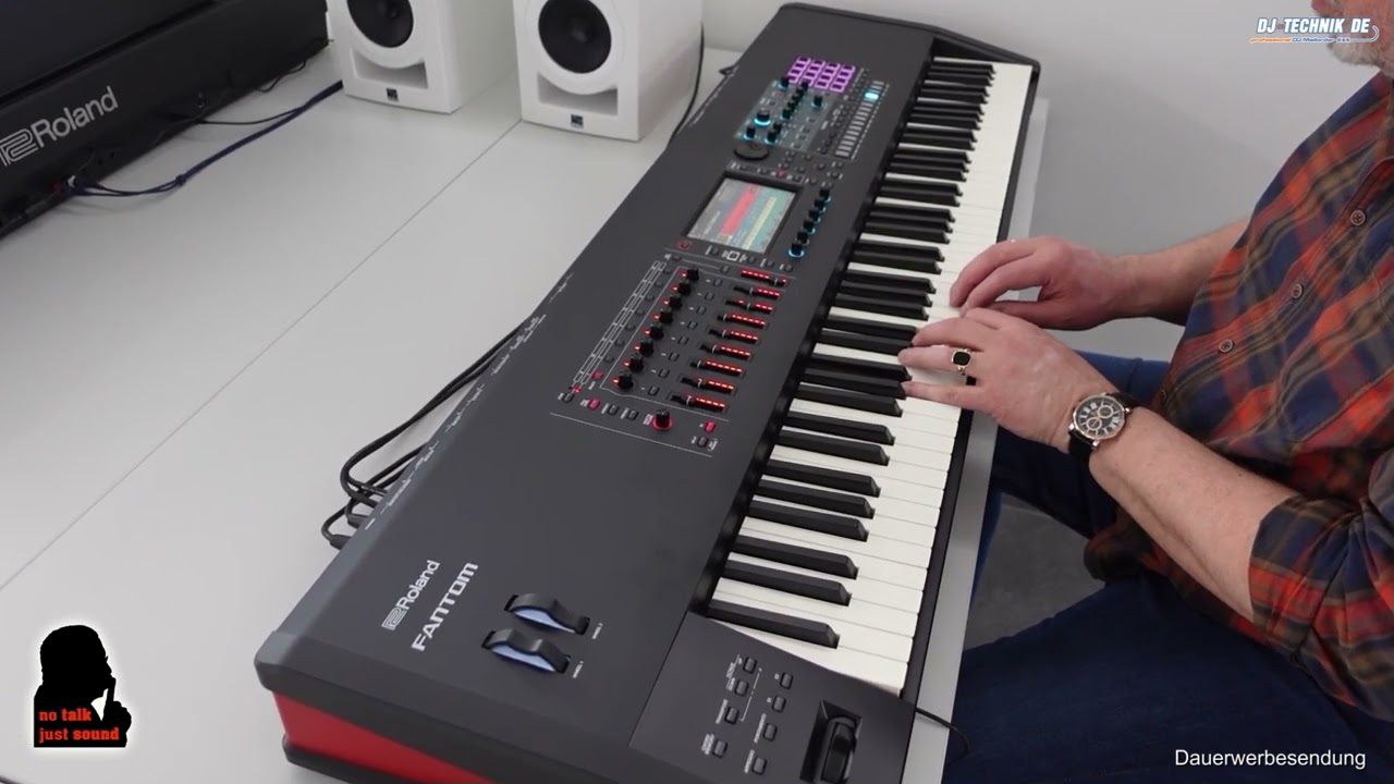 DJ-Technik.de - NO TALK, JUST SOUND &ndash; Roland Fantom 8 &ndash; Crazy Sound Selection 5