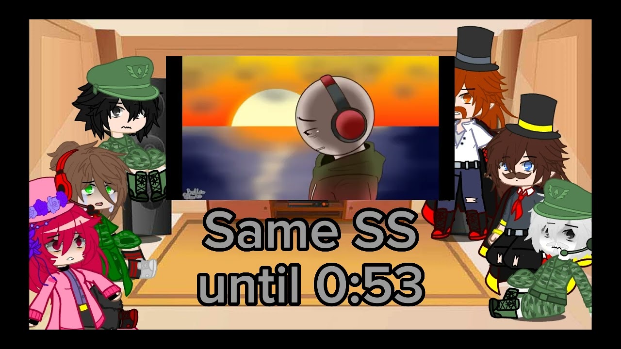 {Henry Stickmin reacts to end is near} Gacha club // Lazy editing? //😅