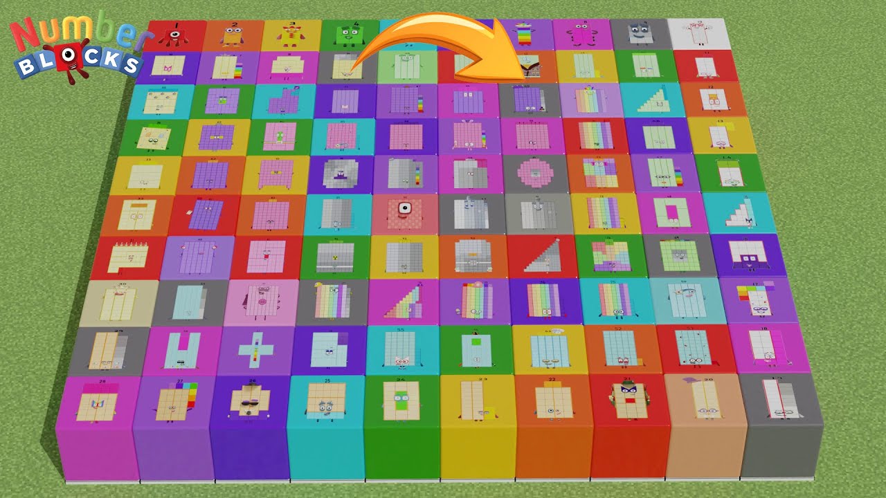 Набор для счета Numberblocks | Изучение чисел от 1 до 100 для детей