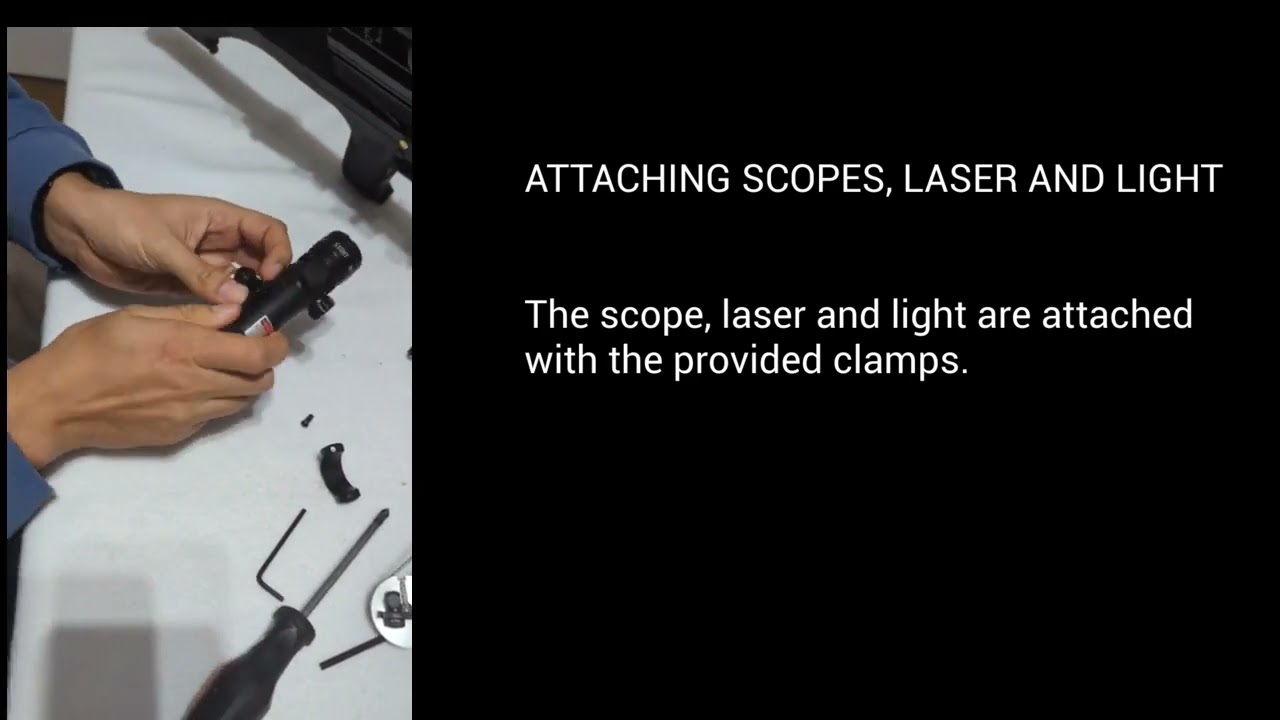ASSEMBLING WT4 TACTICAL CROSSBOW