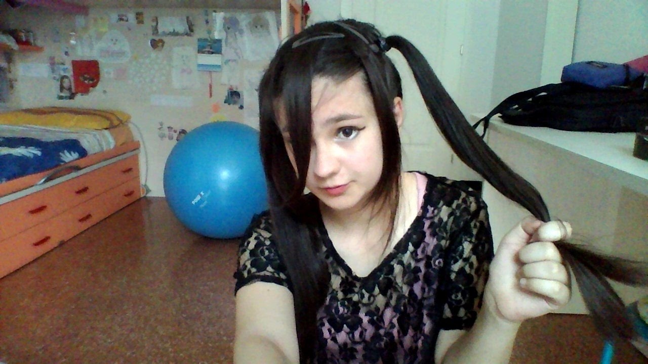 How to do Miku Hatsune Hairstyle+Make-up WITHOUT WIG