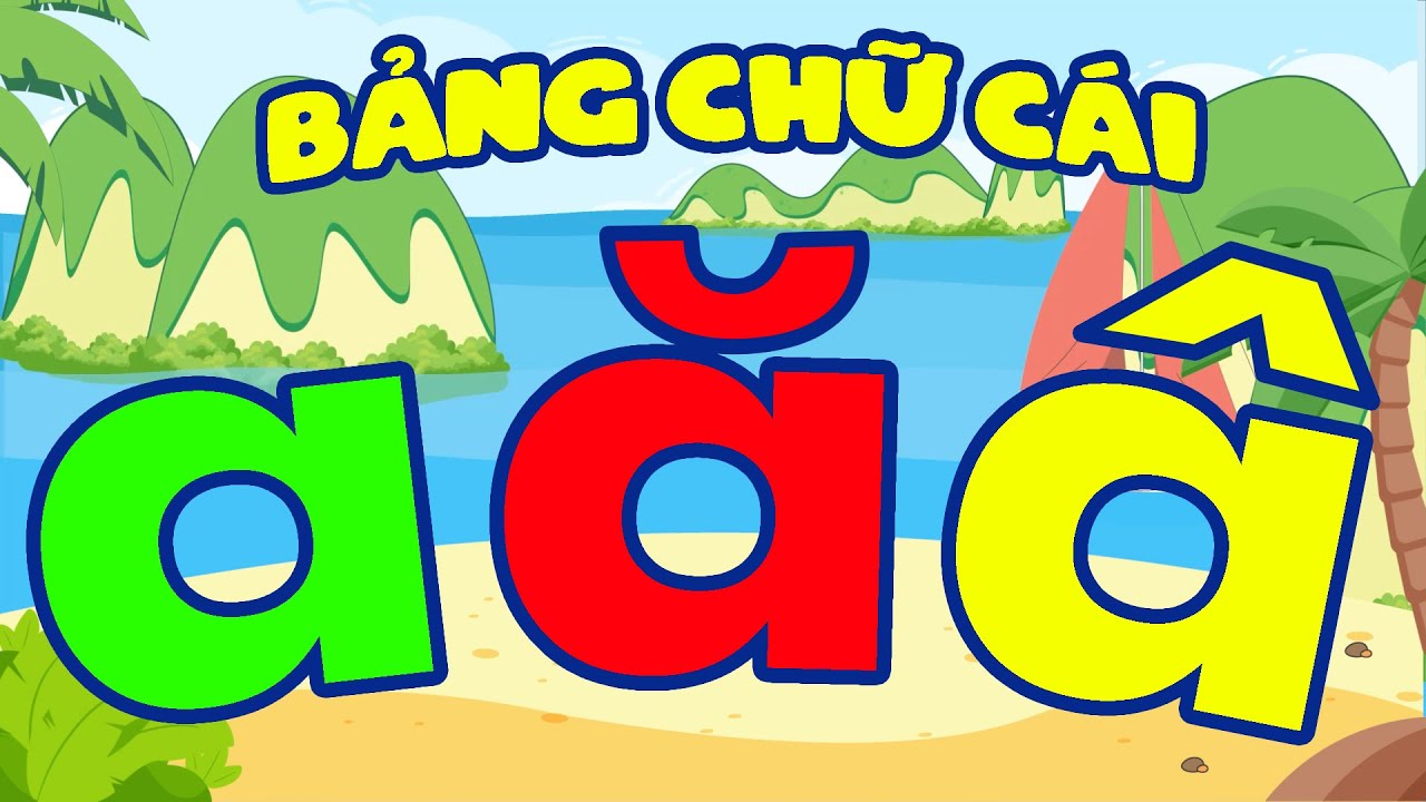 Dạy bé bảng chữ cái tiếng việt mẫu giáo - Bảng chữ cái lễ hội thuyền rồng