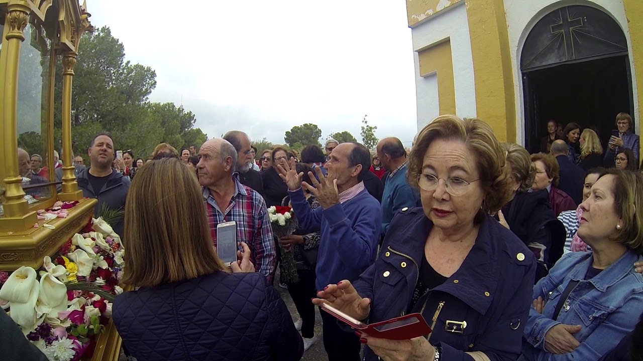4-5-2019 La Virgen del Saliente por las calles de la Loma, la Santa Cruz y el Cementerio de Albox