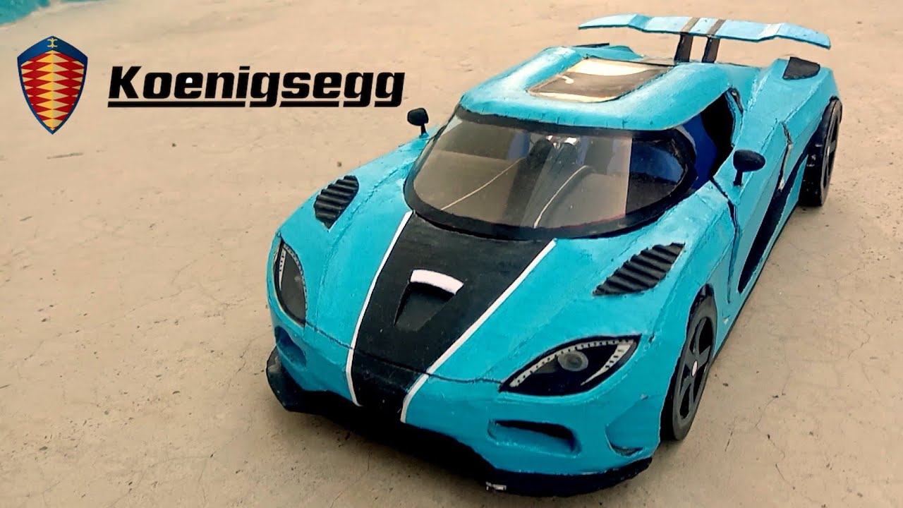 How to make Koenigsegg Agera with cardboard ||Cardboard Car|| how to make Koenigsegg car