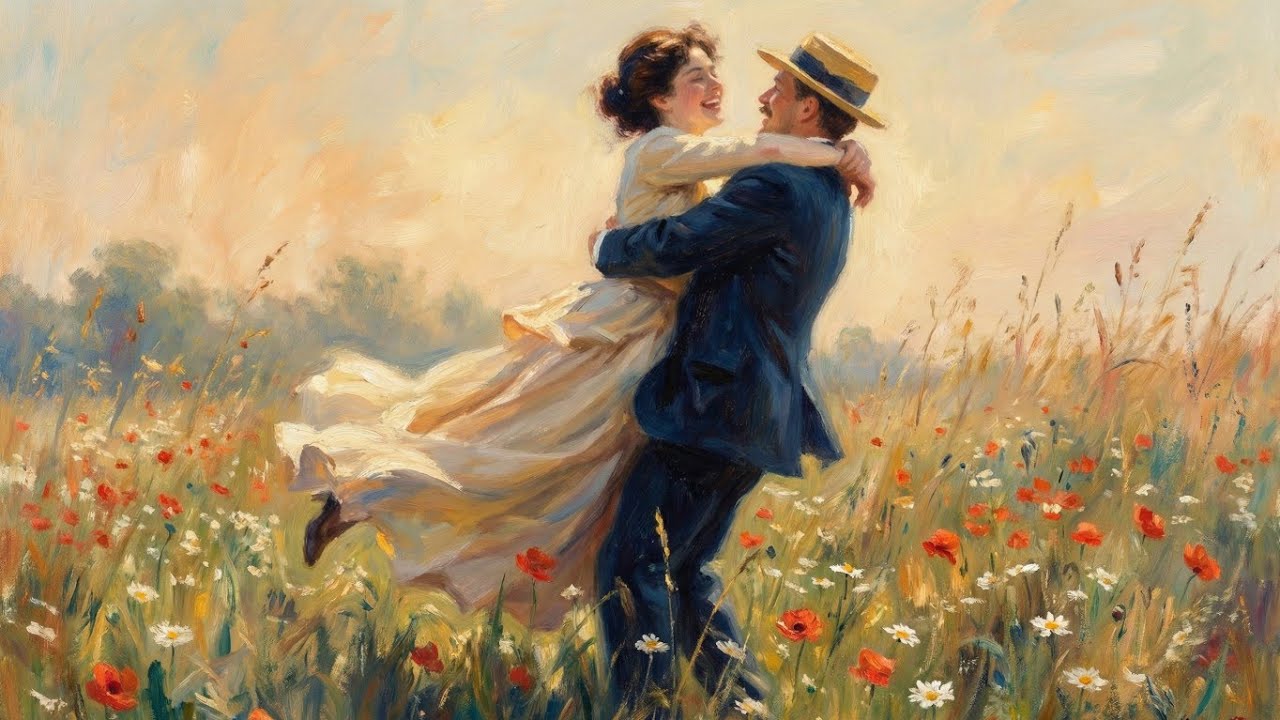 Visual Poems | Claude Monet | A Parisian Romance: When Love Letters Lead to Destiny |4K
