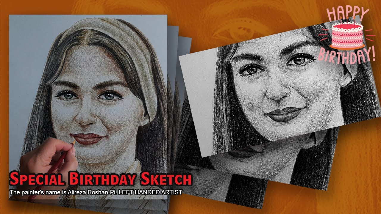 Happy Birthday Drawing | Relaxing & Cheerful Art for a Bright Celebration