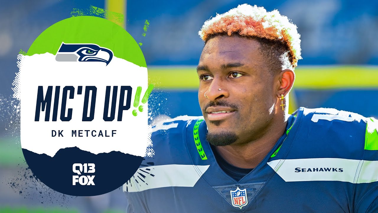 DK Metcalf Mic'd Up vs 49ers | Seahawks Saturday Night