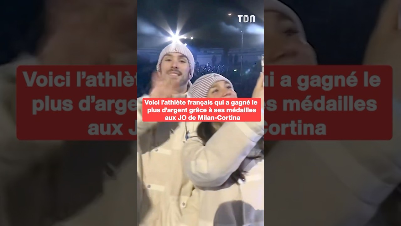 Voici l&rsquo;athl&egrave;te fran&ccedil;ais qui a gagn&eacute; le plus d&rsquo;argent gr&acirc;ce &agrave; ses m&eacute;dailles aux JO de Milan-Cortina