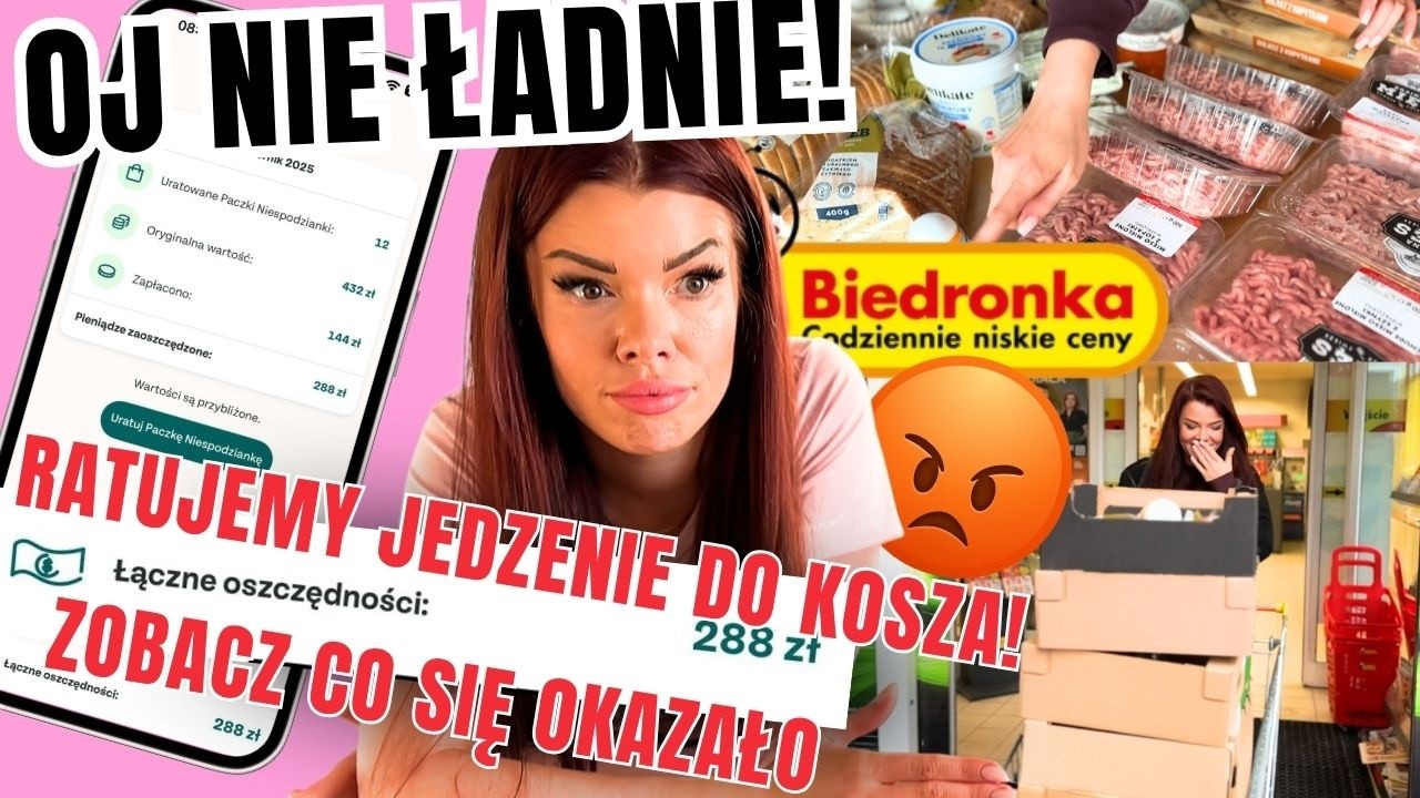 KUPILIŚMY 12 KARTON&Oacute;W STAREGO 😫 JEDZENIA! ALE... WYPYCH! 🤬