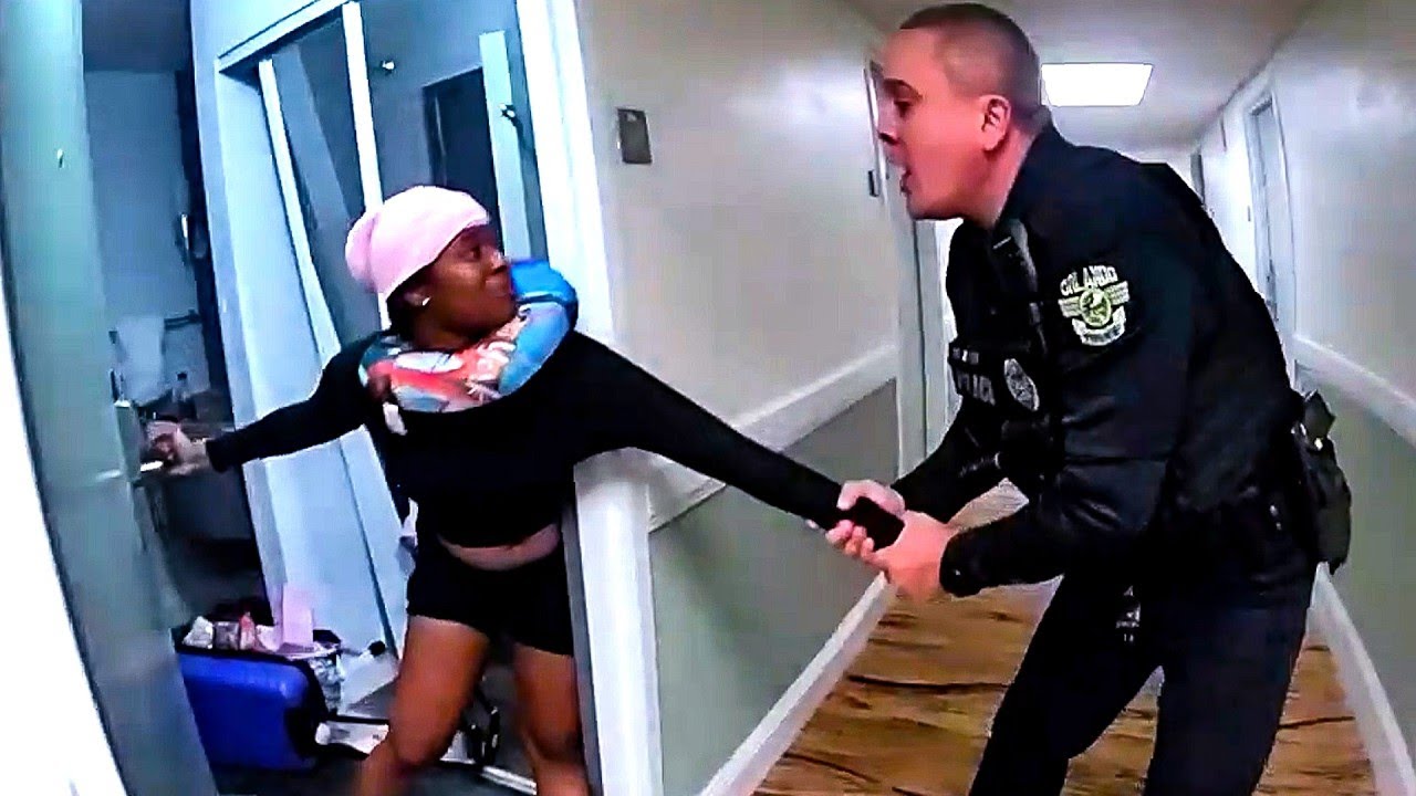 Hotel Eviction Gone Wrong &ndash; Police Bodycam Captures the Whole Drama!
