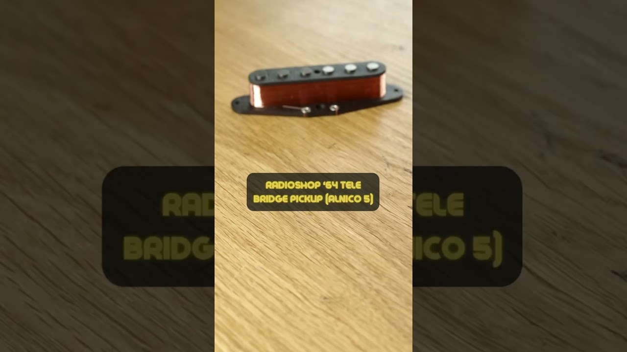 Alnico 3 or 5 for your Tele pickups?! Definitely headphones for this one! #guitar #guitarist #fender