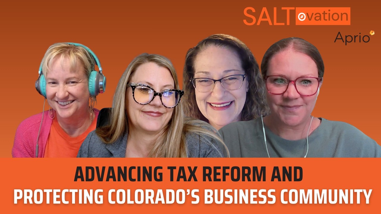 Advancing Tax Reform and Protecting Colorado’s Business Community #ColoradoBusiness #SalesTaxUpdate