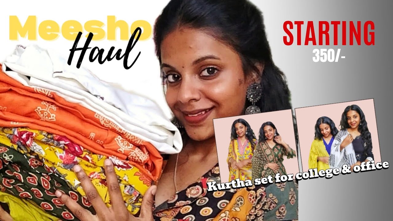Affordable Meesho kurta finds under ₹600 perfect for college and office wear—stylish & comfortable 😍