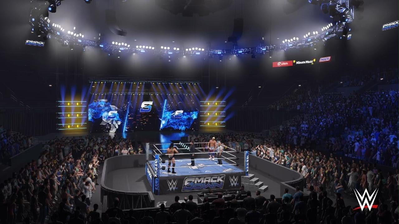 WWE 2K25 SIMULATION Cody Rhodes vs Drew Mcintyre smackdown Undisputed wwe Championship