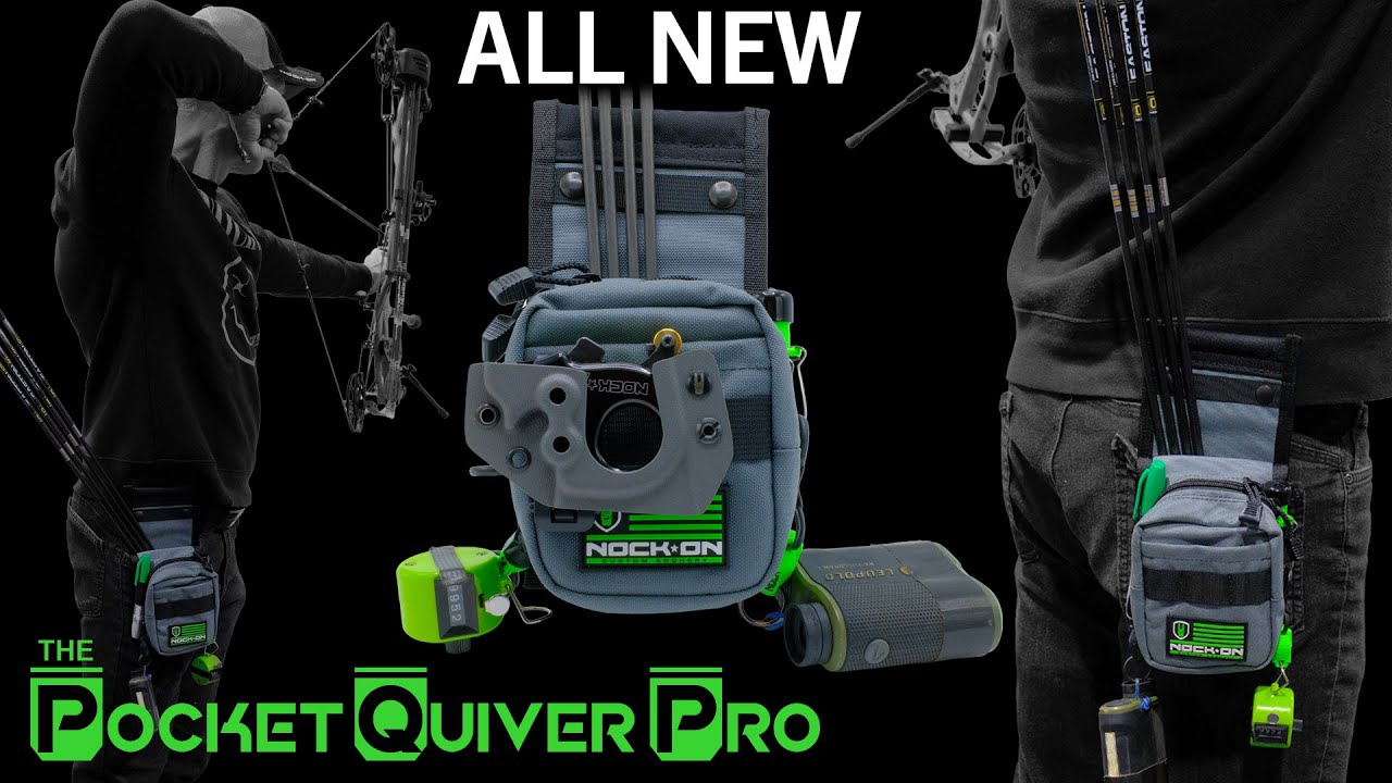 The ALL NEW Nock On Pocket Quiver Pro