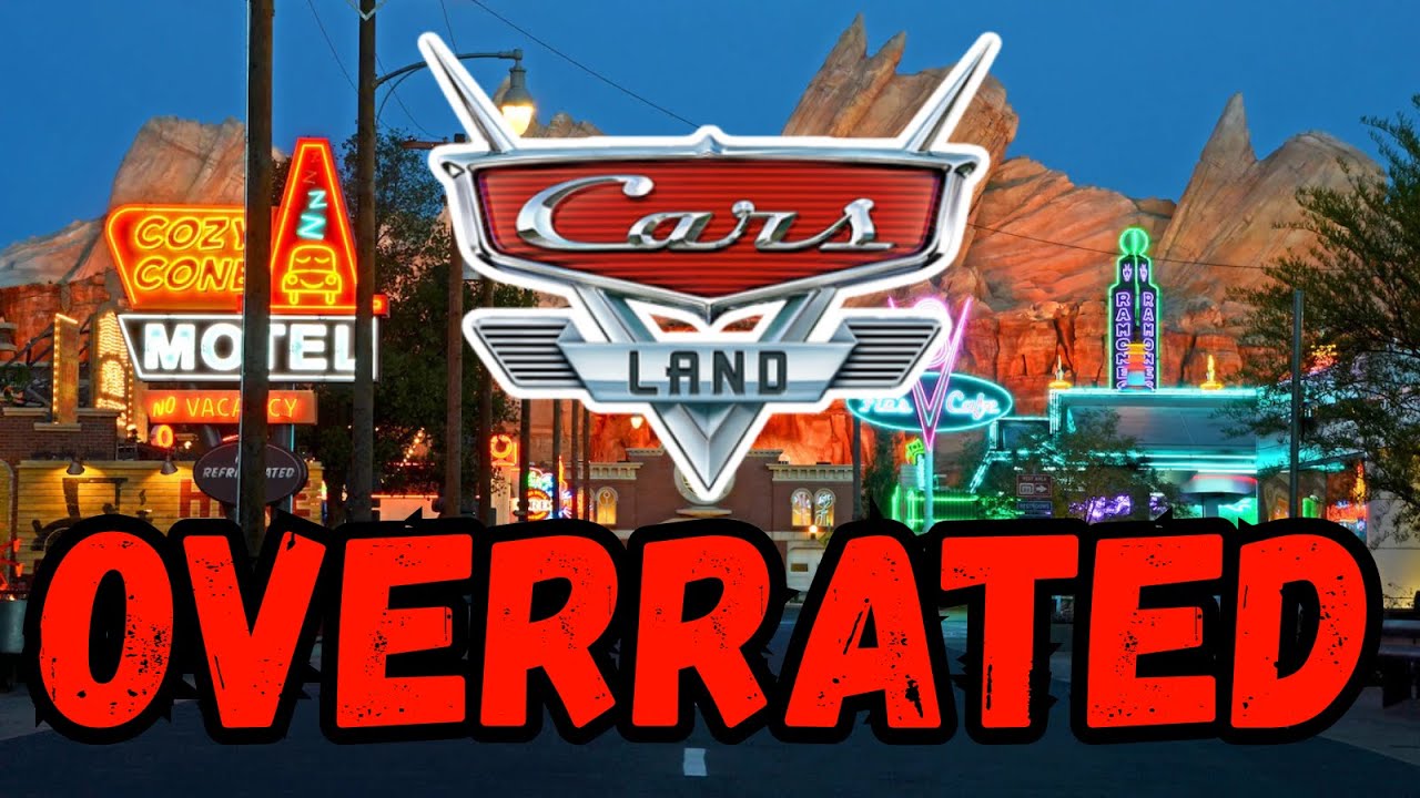 Парк Cars Land несколько переоценен — обзор парка Disney California Adventure Land.