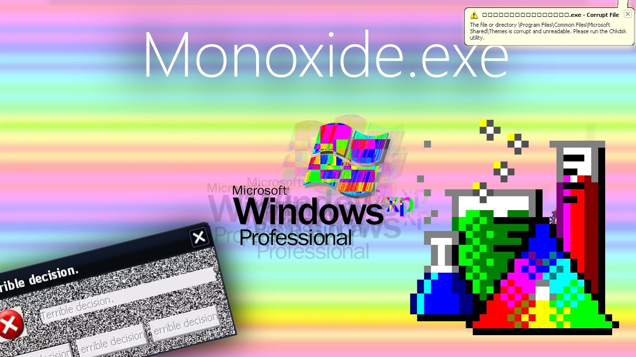 Monoxide.exe, this time on WIndows XP