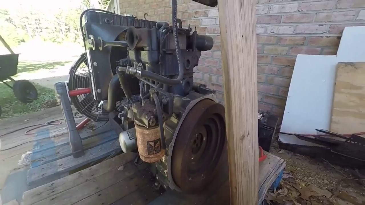 Getting the Lister Petter LPWS2 Diesel Engine Started Up