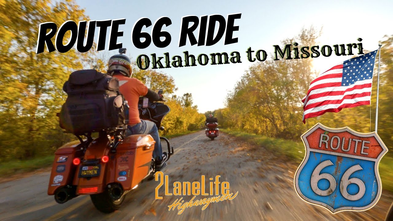 The Journey Across Historic Route 66 | Part 5 | Oklahoma to Missouri | Riding Harleys Across America