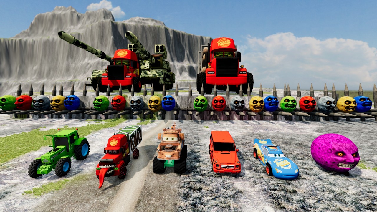 Cars vs Lava Pit: The Most Dangerous Challenge Yet!