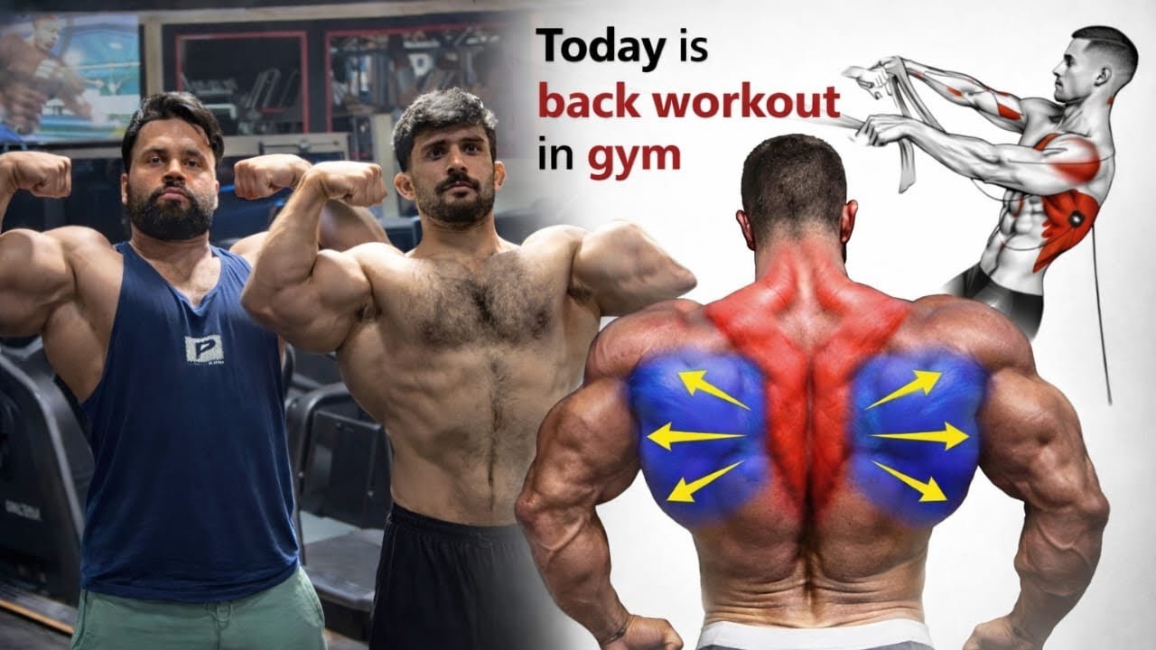 Deadlift Day 💥 Back, Wings & Shoulder Workout | Gym Trainer