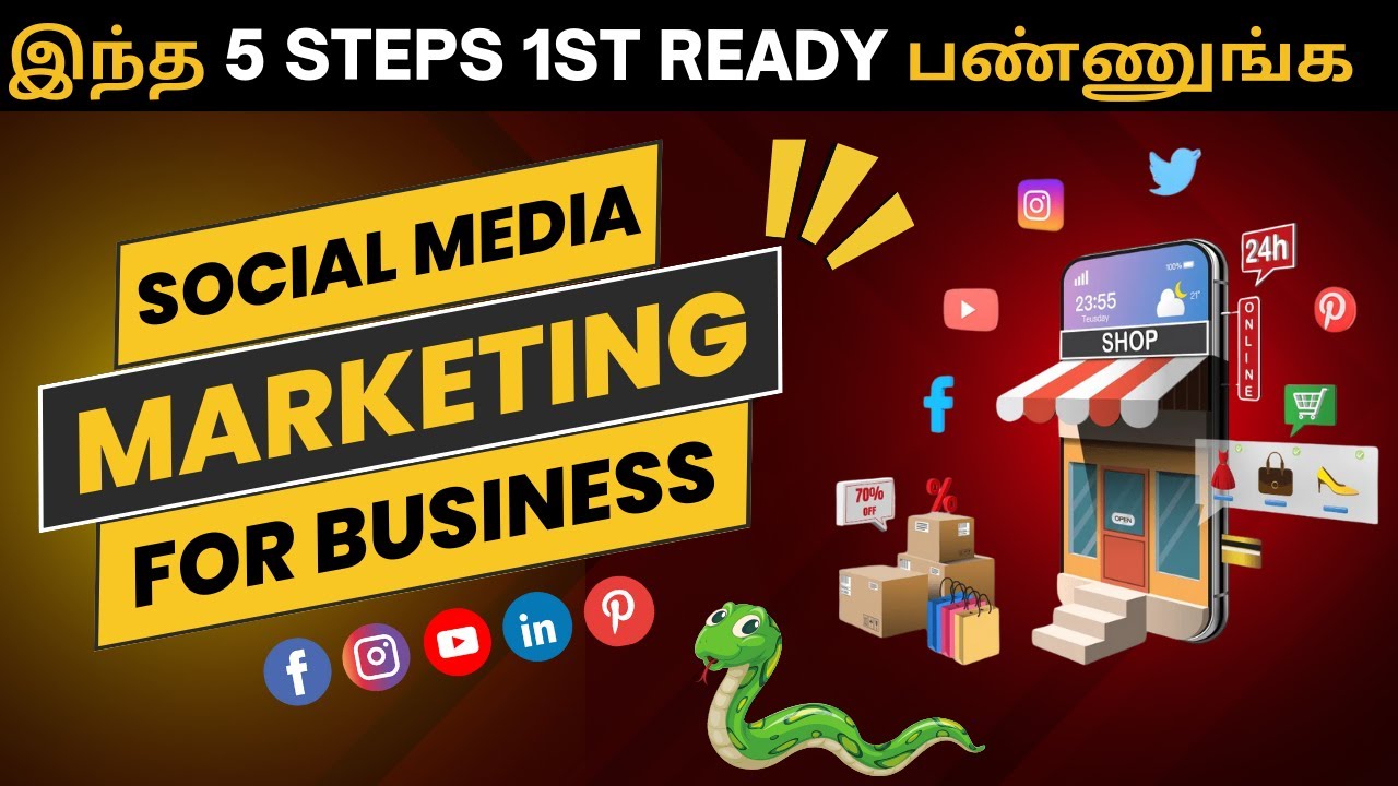 Social Media Marketing | A Guide to Learn Social Media Marketing in Tamil | Step-by-Step tutorial