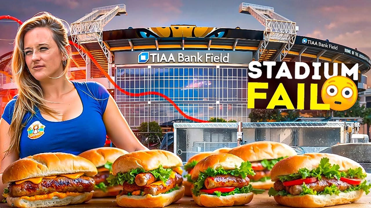 Stadium Hot Dog Cart Disaster 😳 Jaguars vs Steelers Game FAIL!