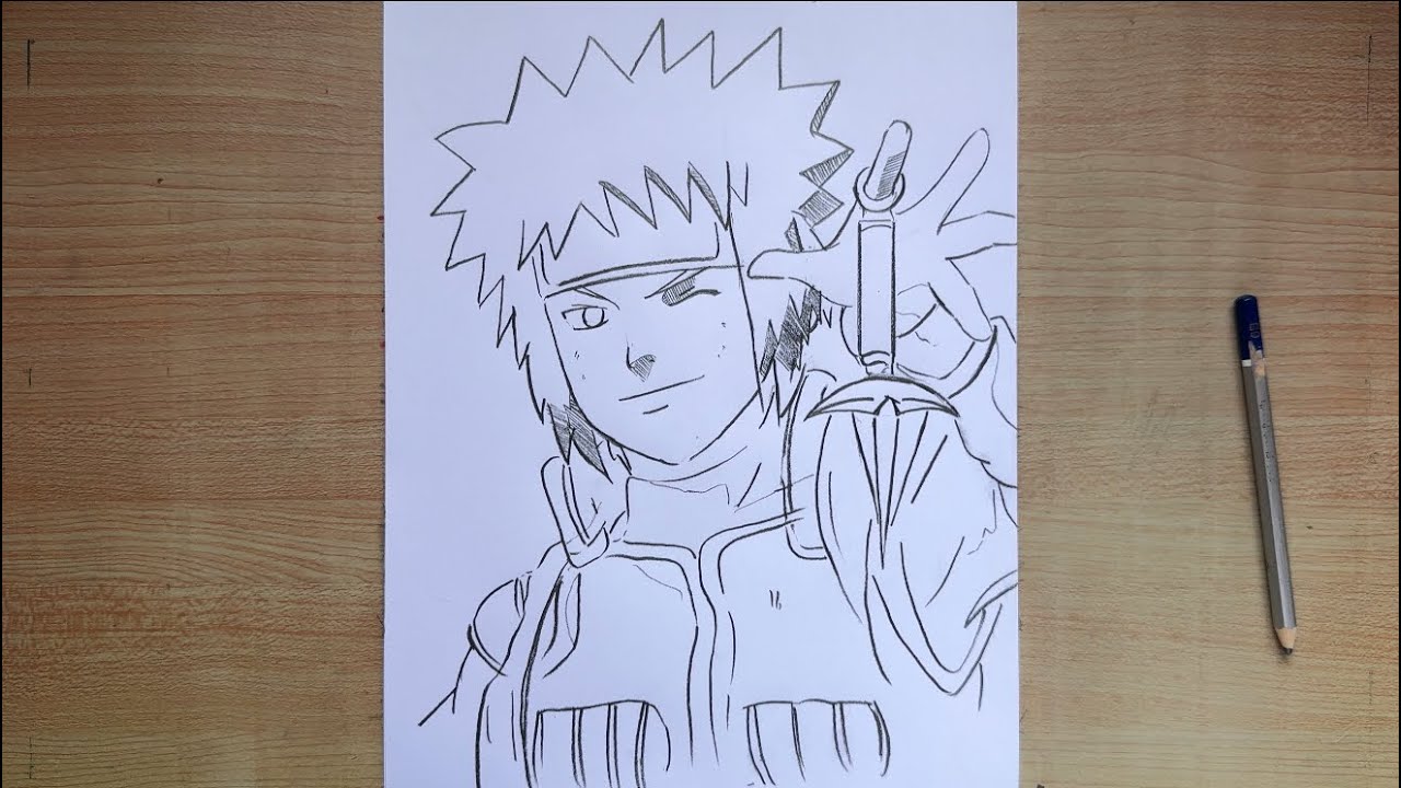 How to draw Naruto step by step | naruto easy to draw