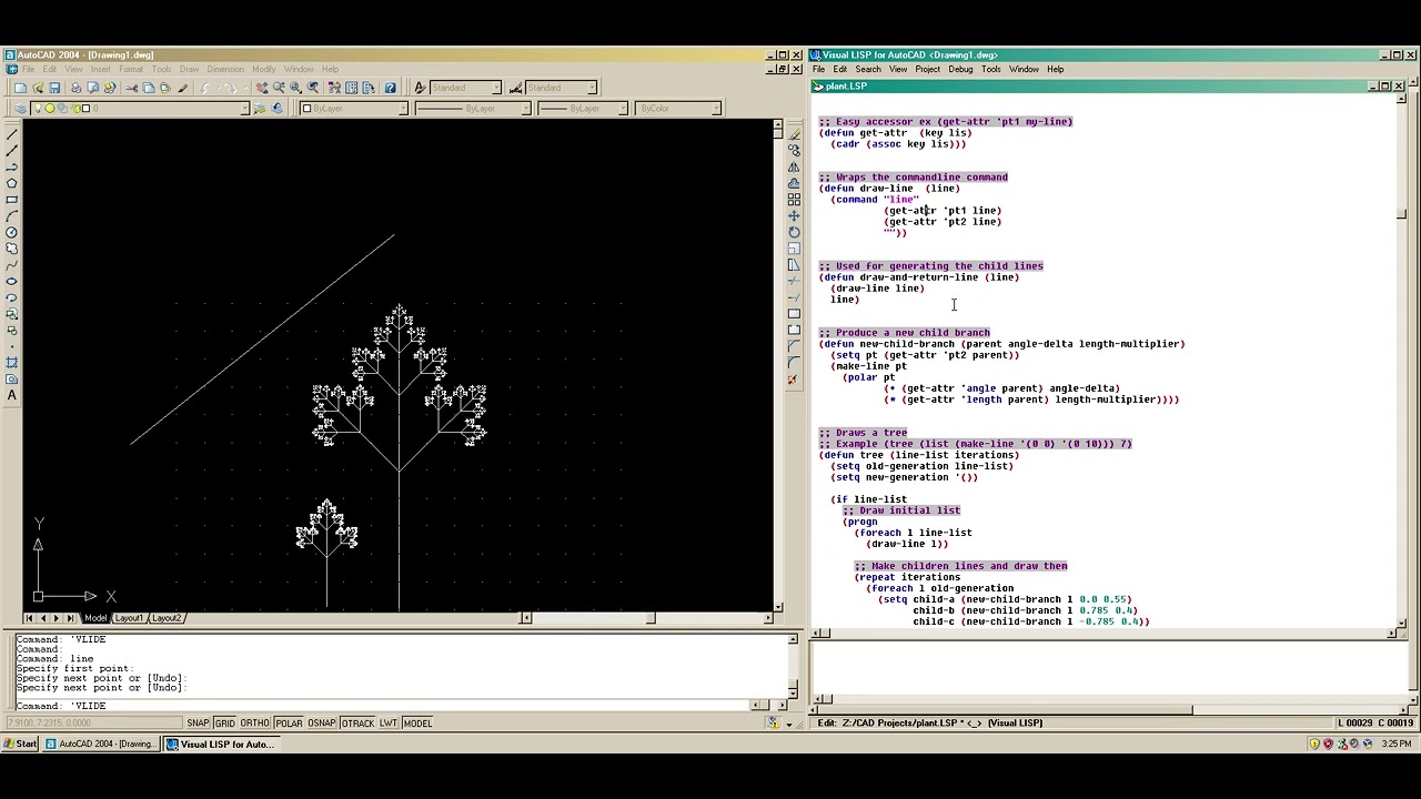 My Venture into Visual LISP