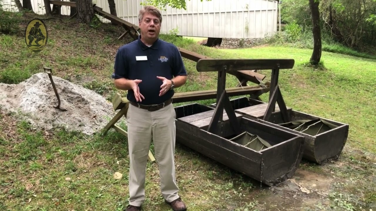 Tools & Equipment of Reed Gold Mine: Log Rocker
