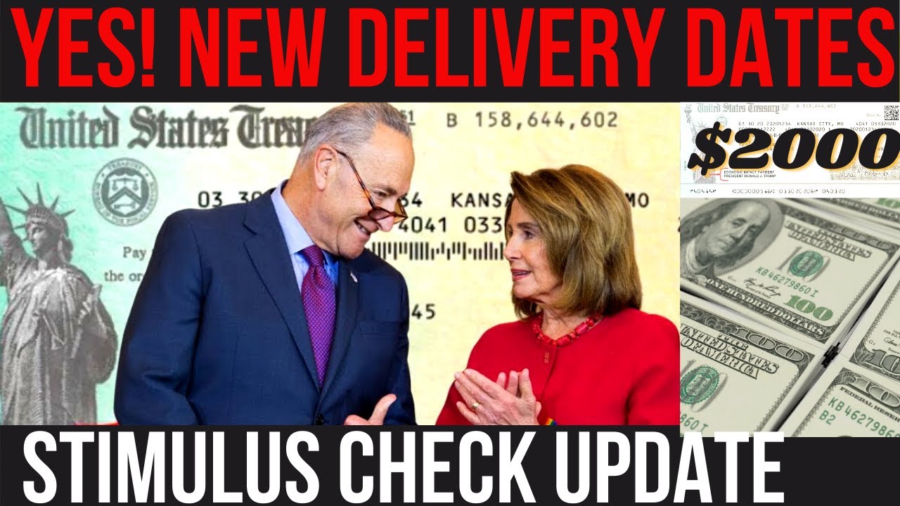 YES! NEW ARRIVAL DATES! $1400 Third Stimulus Check Update