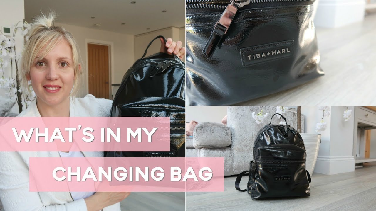 BABY NAPPY BAG / DIAPER BAG - MUST HAVES! // WHAT'S IN MY BAG?