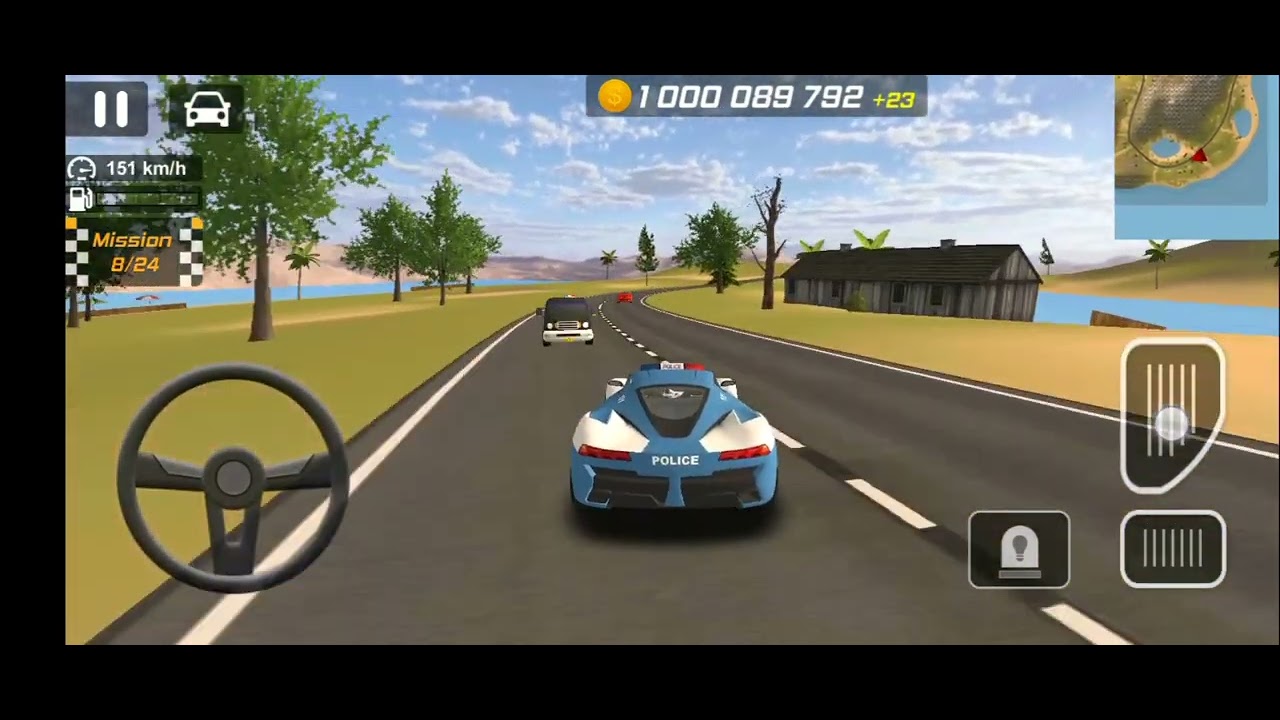 محاكي ألقياده سيارة شرطة العاب شرطة العاب سيارات العاب اندرويد Android Gameplay Police Sim مغامرة٦٤٤