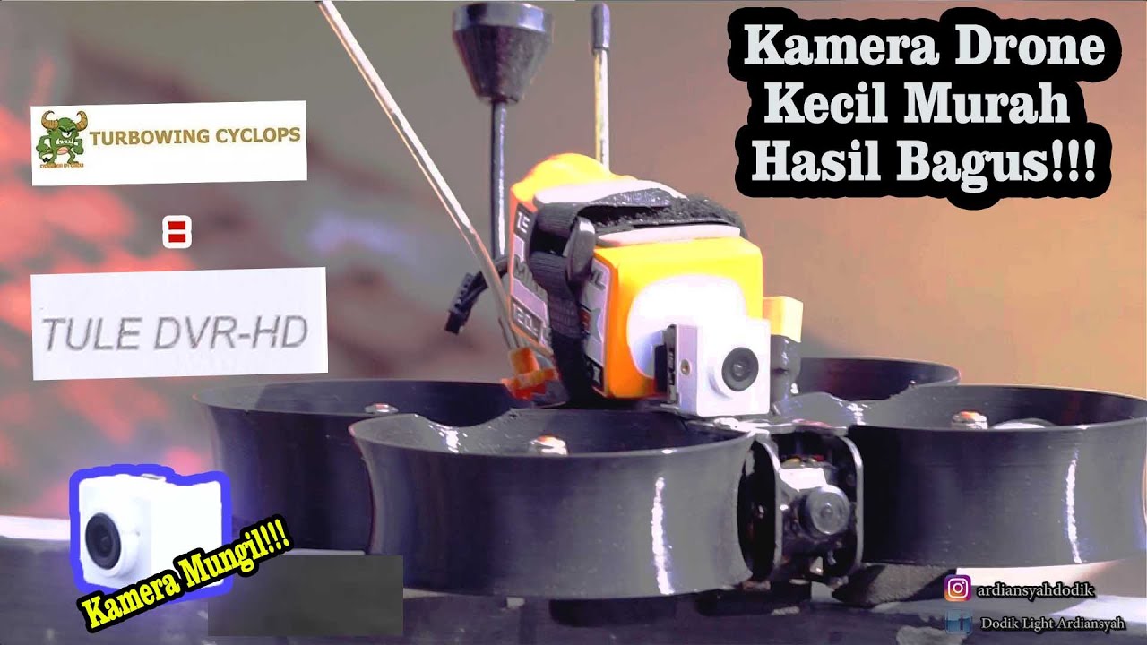 KAMERA TULE HD / TURBOWING CYCLOPS for FPV DRONE REVIEW