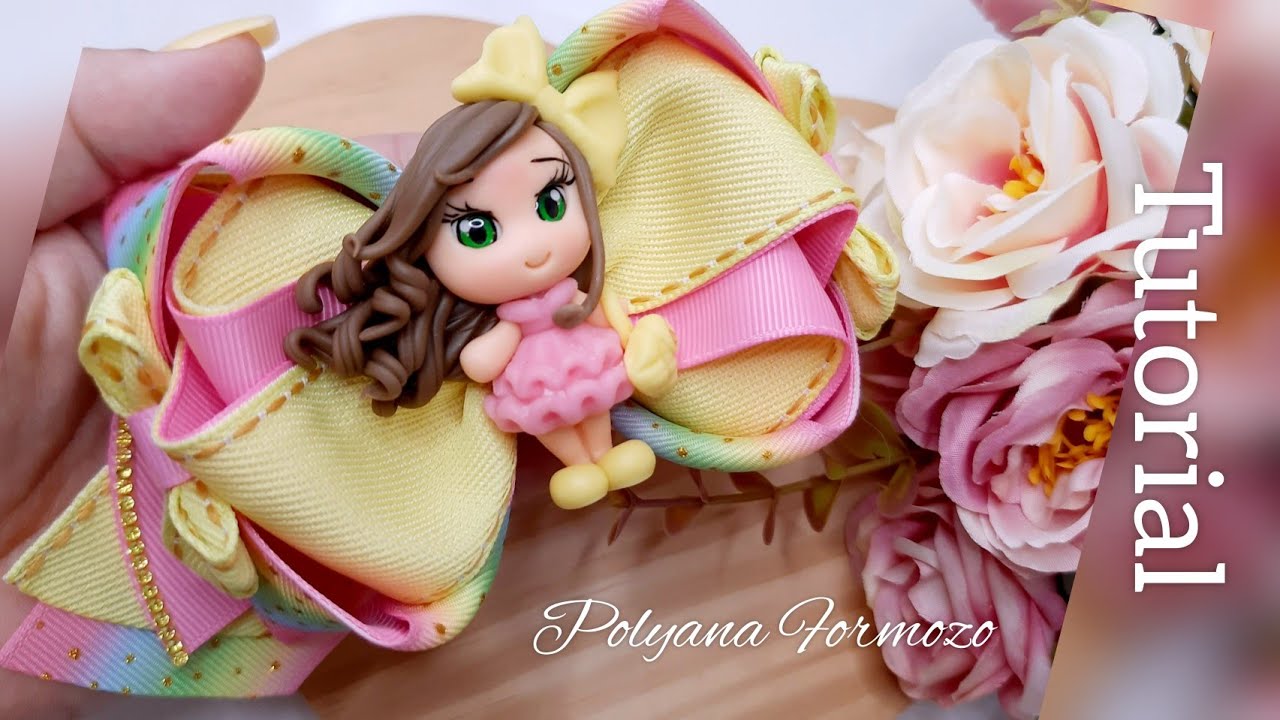 La&ccedil;o Amora Sheila 2 - DIY Ribbon bow by Polyana Formozo