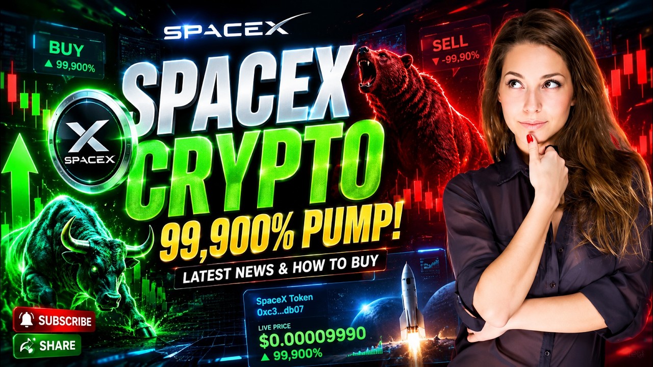 SpaceX Token Explodes 99K%! Next 100x Crypto Meme Coin Live Price Check