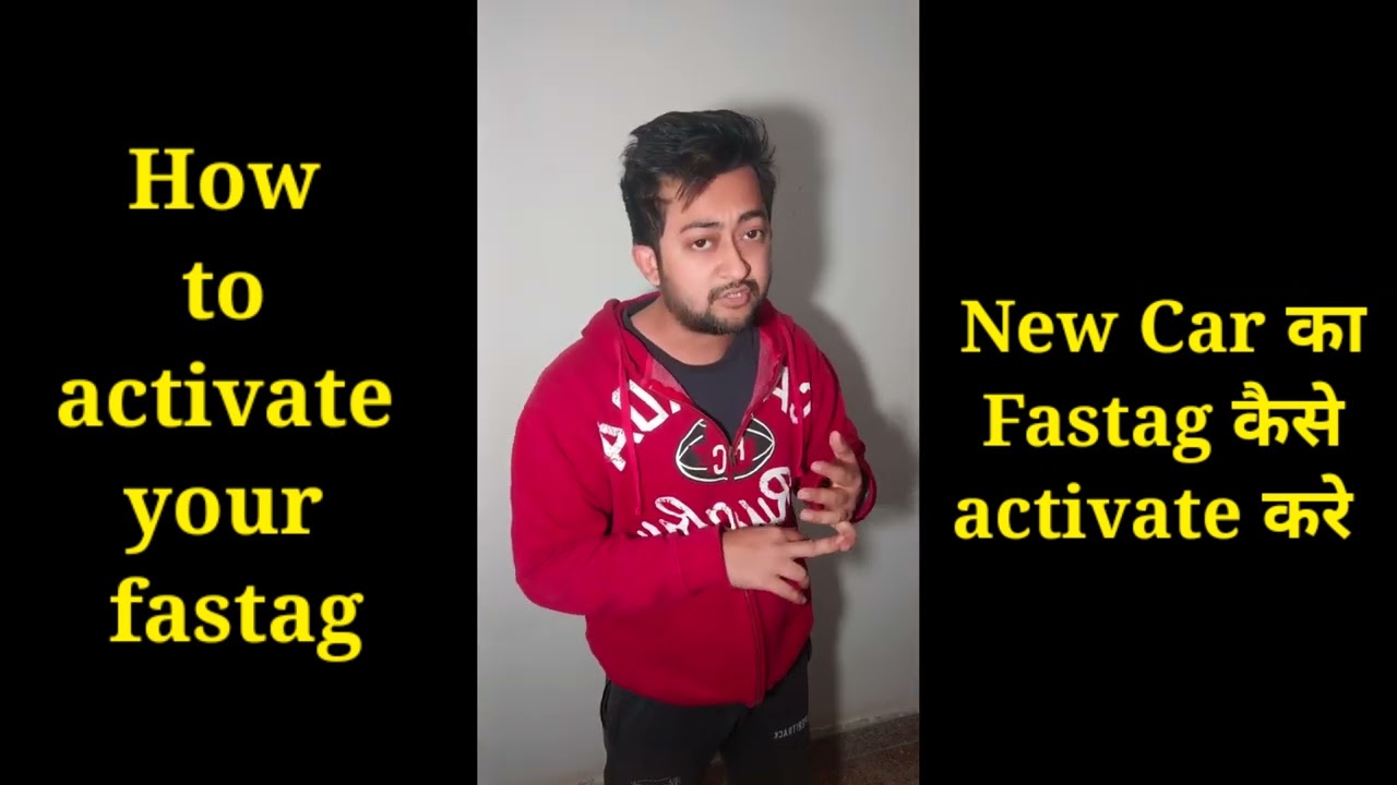 How to activate your fastag #fastag #nhai #highway #tollplaza