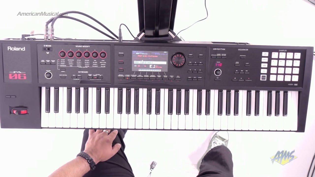 Синтезаторная рабочая станция Roland FA-06 - SuperNATURAL Acoustic