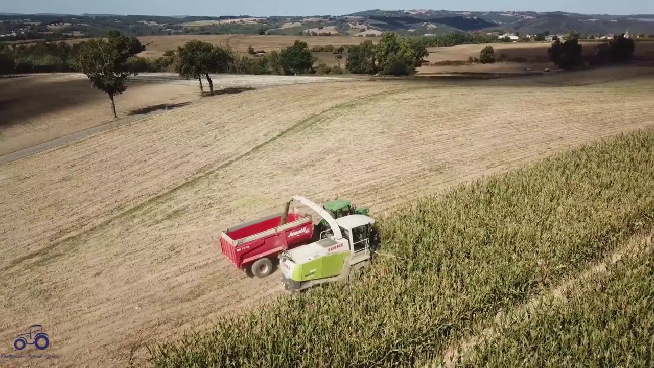 Ensilage dans l'Aveyron 2018 ©Photographe Agricole Gardois©