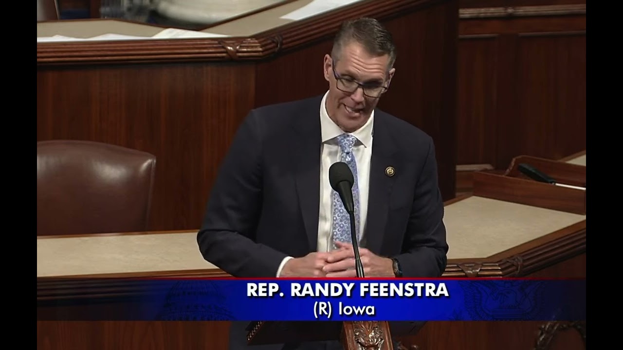 Rep. Feenstra Honors Iowan Sarah Root