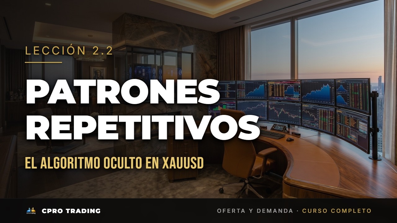 &iexcl;DOMINA el XAUUSD en 2026! Patrones REPETITIVOS del Oro que NADIE te Ense&ntilde;a (Gu&iacute;a PR&Aacute;CTICA)